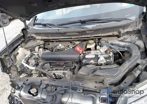 2015 Nissan Rogue S из США, поврежденный, VIN KNMAT2MT9FP506017